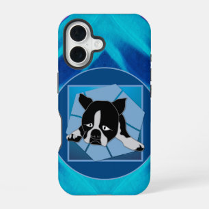 Coque iPhone 16 Chiot triste