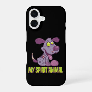 Coque iPhone 16 Chiots Zombie Est Mon Animal Spirituel