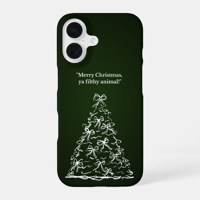 Coque iPhone 16 Christmas phone case (Verso)