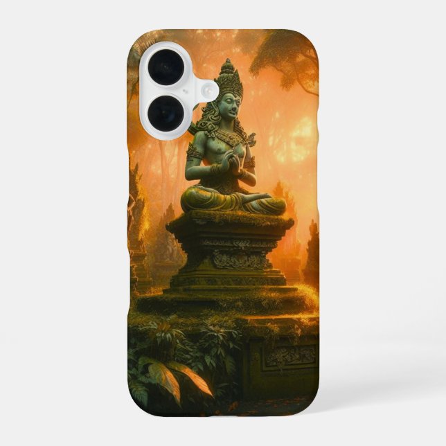 Coque iPhone 16 Chuchotements sacrés de Bali (Verso)