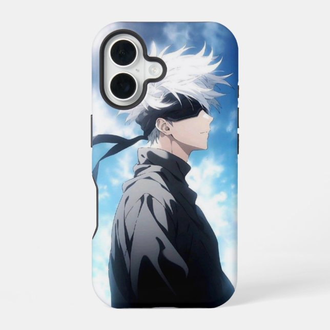 Coque iPhone 16 Ciel gojo (Verso)