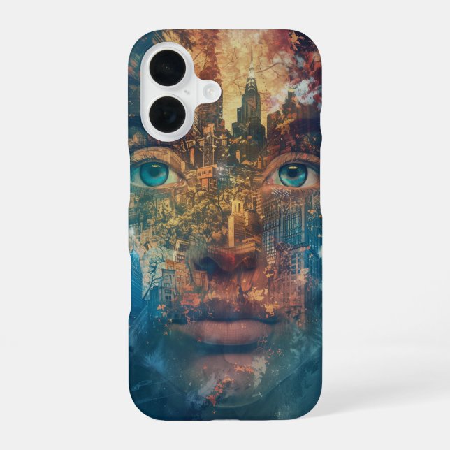 Coque iPhone 16 Cité de rêve (Verso)