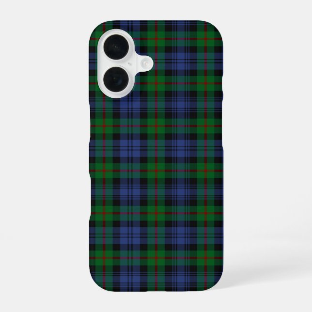 Coque iPhone 16 Clan Murray Tartan (Verso)