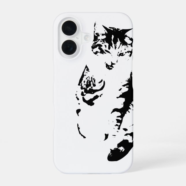 Coque iPhone 16 Clin d'œil & Lavage (Verso)