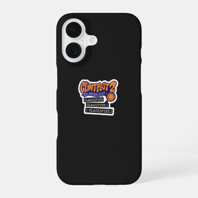 Coque iPhone 16 Clintfest 2 (Verso)