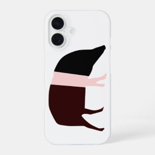 Coque iPhone 16 Cochon Saddleback