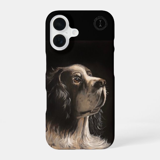 Coque iPhone 16 cocker spaniel iphone case  (Verso)