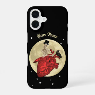 Coque iPhone 16 Coeur anatomique gothique