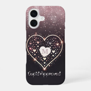 Coque iPhone 16 Coeur Confetti de Cupid