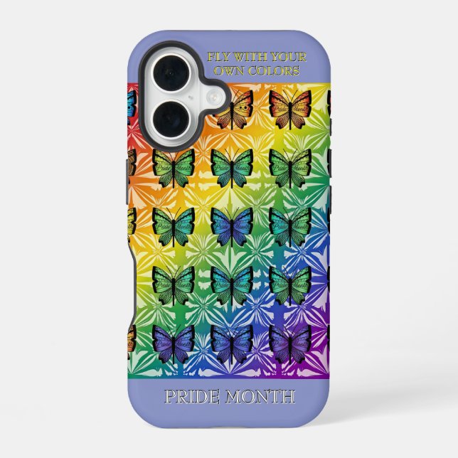 Coque iPhone 16 Collection Fierté en Vol (Verso)