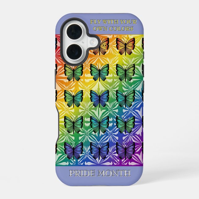 Coque iPhone 16 Collection Fierté en Vol (Verso)