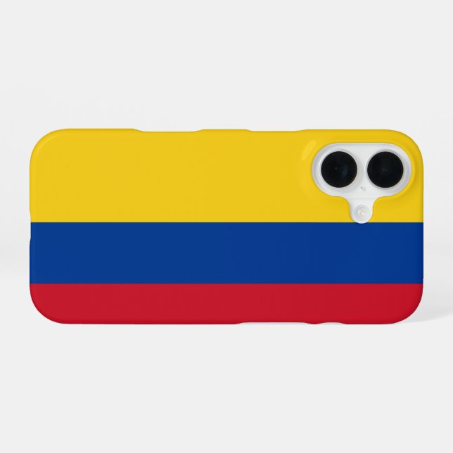 Coque iPhone 16 Colombie (Verso Horizontal)