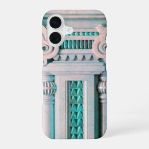 COQUE iPhone 16 COLONNE EN MARBRE ÉLÉGANT, DÉCORATION INTÉRIEURE R