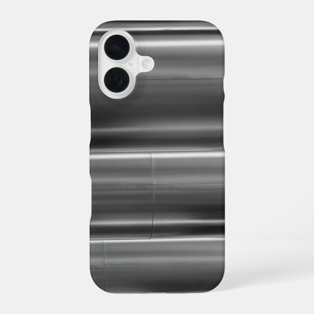 Coque iPhone 16 conception d'alliage d'aluminium (Verso)