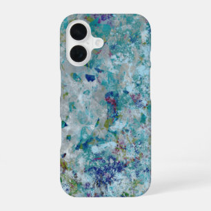 Coque iPhone 16 Conception d'art abstrait original moderne unique