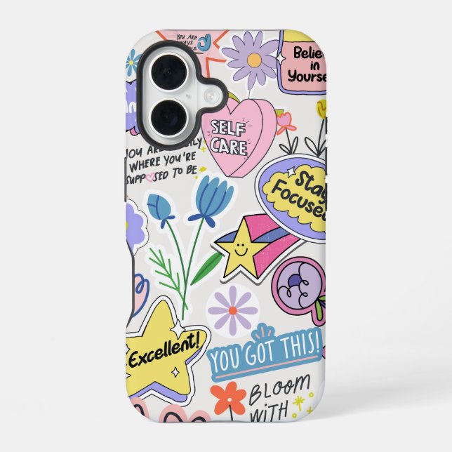 Coque iPhone 16 Conception de couverture iPhone (Verso)