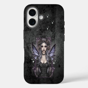 Coque iPhone 16 Conception de fée gothique enchanteresse