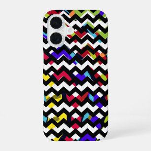 Coque iPhone 16 conception de l'iPhone 6 à motif chevron