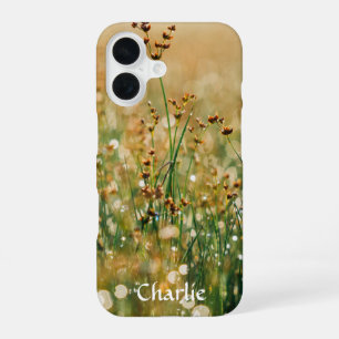 Coque iPhone 16 Conception de Prairie de Fleurs