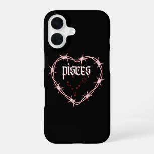 Coque iPhone 16 Constellation des Poissons Gothique Anniversaire S