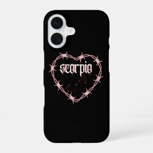 Coque iPhone 16 Constellation du Scorpion Gothique Anniversaire So