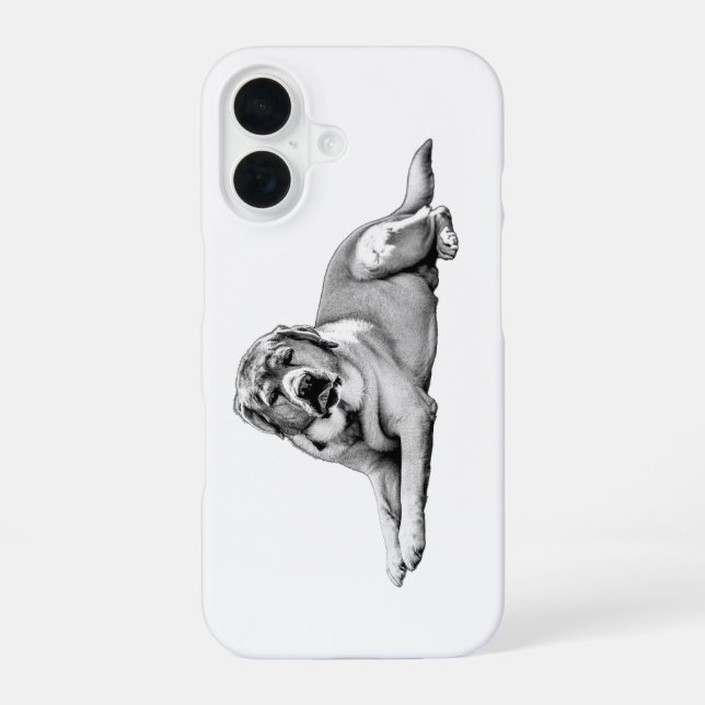 Coque iPhone 16 Contraste Gardien (Verso)