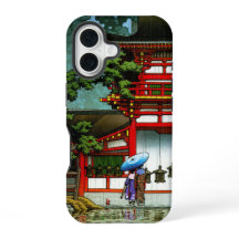 Cool oriental japonais classique temple de la plui