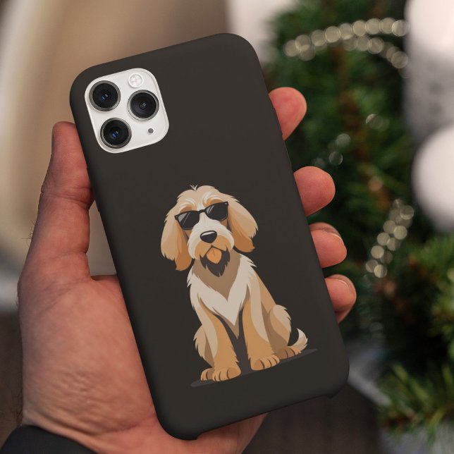 Coque iPhone 16 Cool Otterhound with Sunnies (Créateur téléchargé)