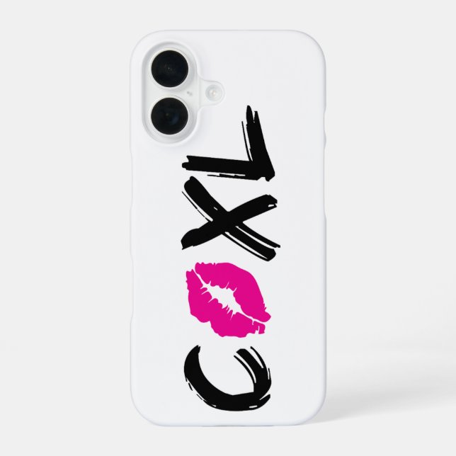 Coque iPhone 16 Coole Housse pour iPhone 16 (Verso)