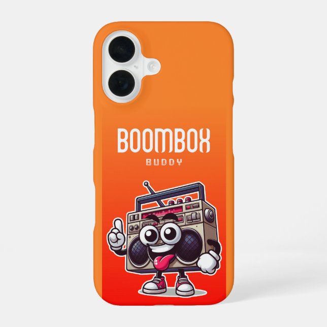 Coque iPhone 16 Copain Boombox (Verso)