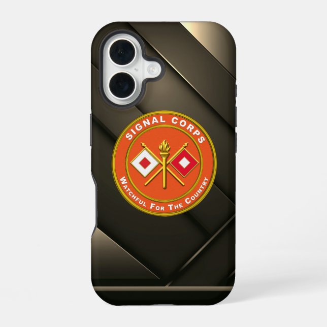 Coque iPhone 16 Corps des transmissions (Verso)