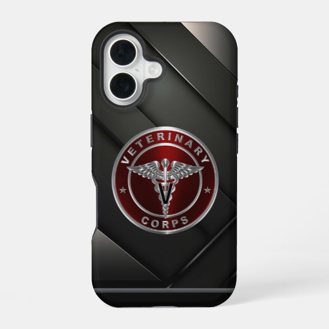 Coque iPhone 16 Corps vétérinaire (Verso)