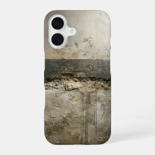 Coque iPhone 16 Couches Neutres Patinées