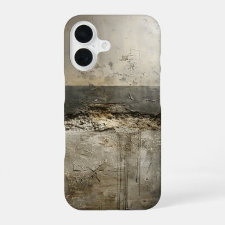 Coque iPhone 16 Couches Neutres Patinées
