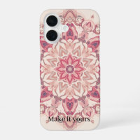 Couverture téléphonique d'art floral arabe - Perso