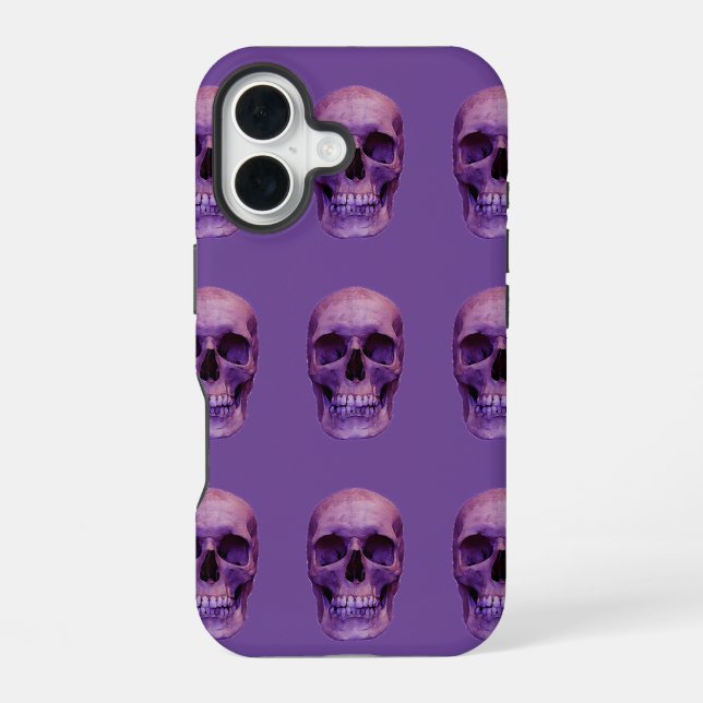 Coque iPhone 16 Crâne (Verso)