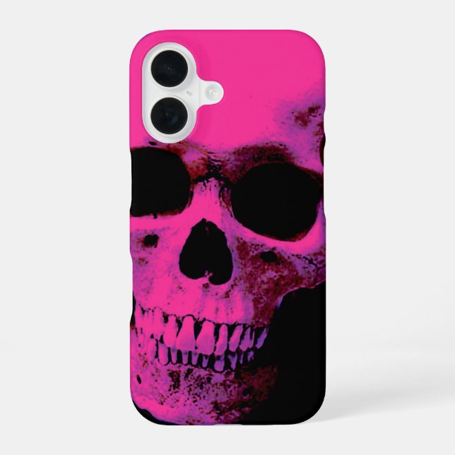 Coque iPhone 16 Crâne (Verso)