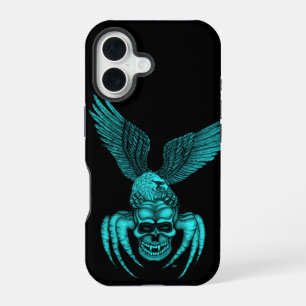 Coque iPhone 16 Crâne à aigle