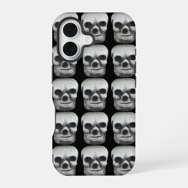 Coque iPhone 16 Crâne thaïlandais (Verso)