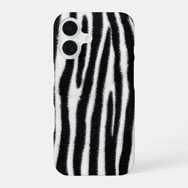 Coque iPhone 16 Créez votre propre blanc moderne (Verso)