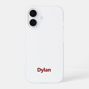 Coque iPhone 16 Créez votre propre étui iPhone 16 Slim