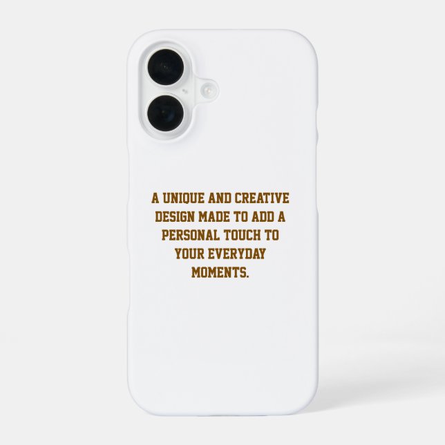 Coque iPhone 16 Créez votre propre étui iPhone 16 Slim (Verso)