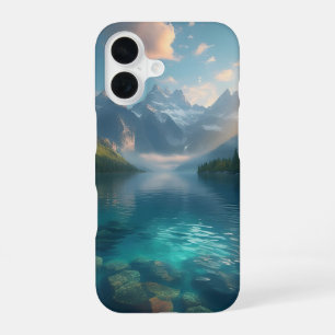 Coque iPhone 16 Crystal Lake Serenity