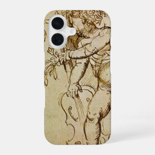 Coque iPhone 16 Cupidon avec un violon par Domenico Campagnola
