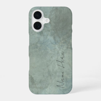 Coque iPhone 16 Customizable Earthy Elegant Phone Case