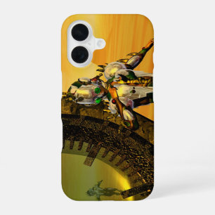 Coque iPhone 16 CYBORG TITAN,DESERT HYPERION Science-fiction Sci-f