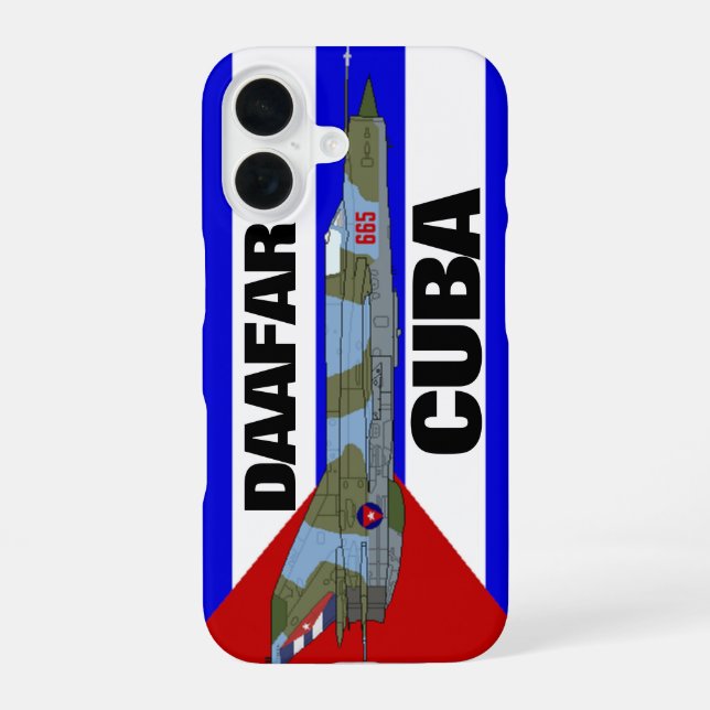 COQUE iPhone 16 DAAFAR CUBA (Verso)