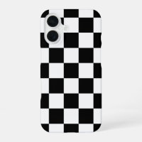 Damier Rétro Noir et Blanc