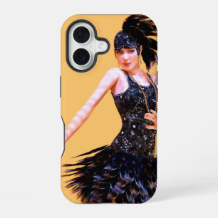Coque iPhone 16 Danse Flapper Vintage