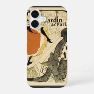 Coque iPhone 16 Danseuse Art nouveau Jane Avril par Toulouse Lautr